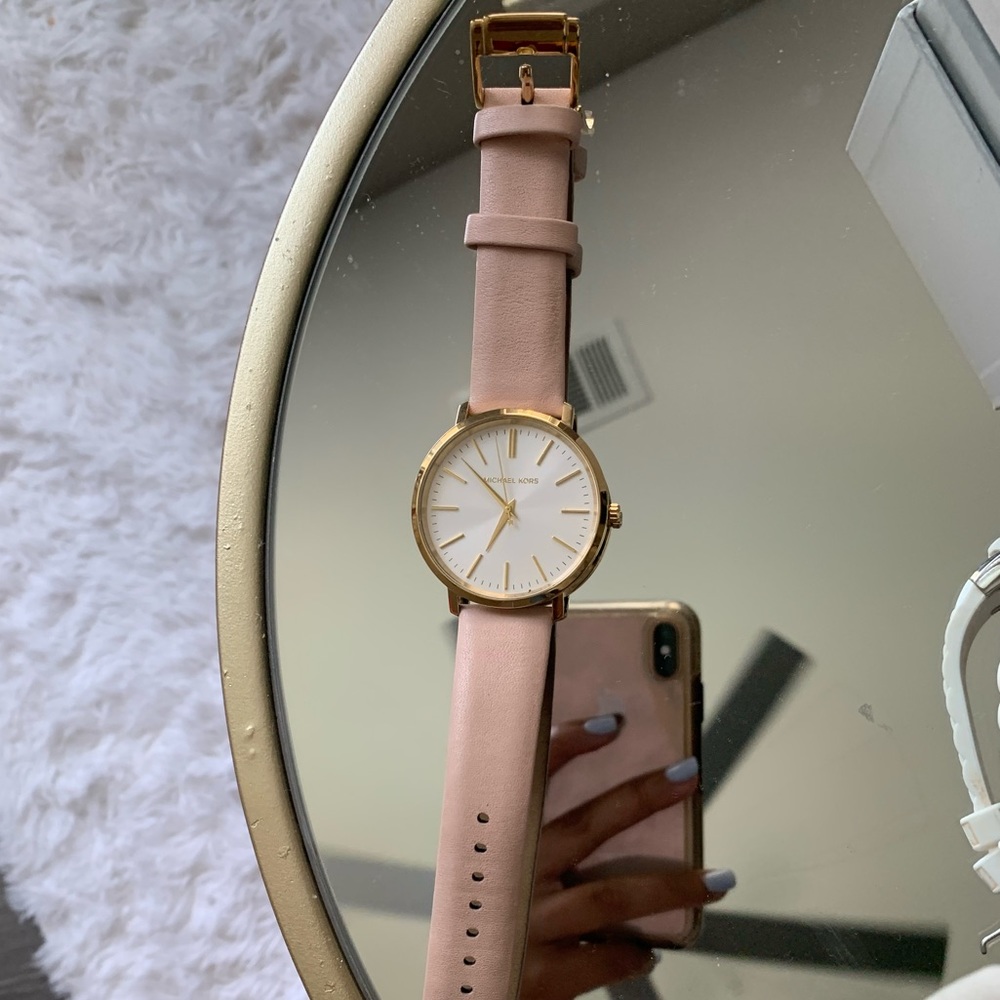 Michael Kors genuine leather watch